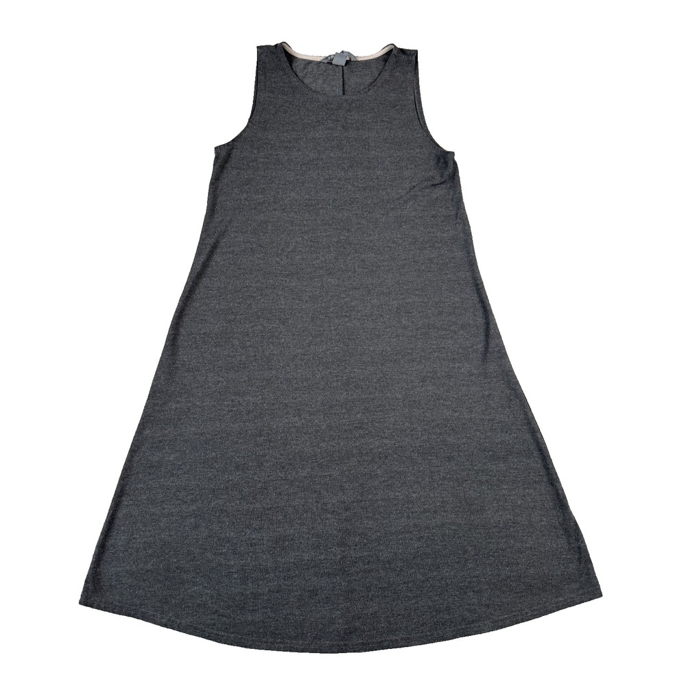 Free Fly Women's Dress Small Gray Sleeveless A-Line Bamboo Stretch